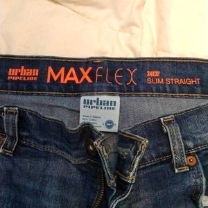 Urban pipeline jeans, 34x32
